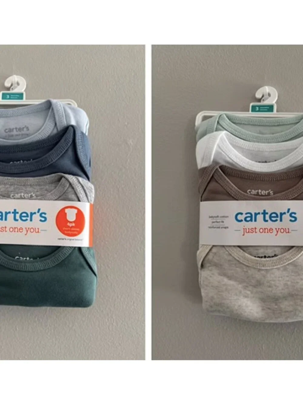 Carter's Just One You 8-Piece Bodysuit Bundle NWT 3M Boys/Neutral Baby